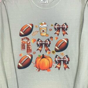 Fall Football Graphic Sweatshirt